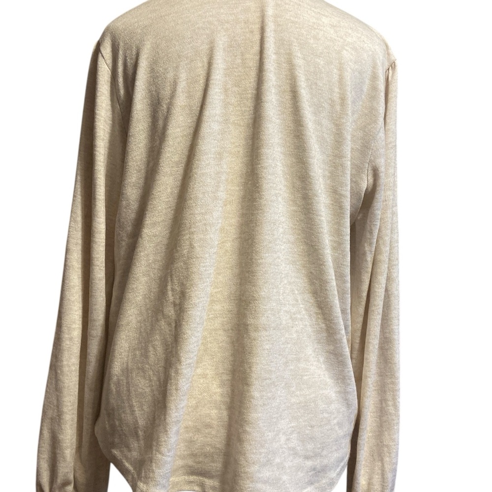 Women's Cream lightweight Sweater - Picture 4 of 12